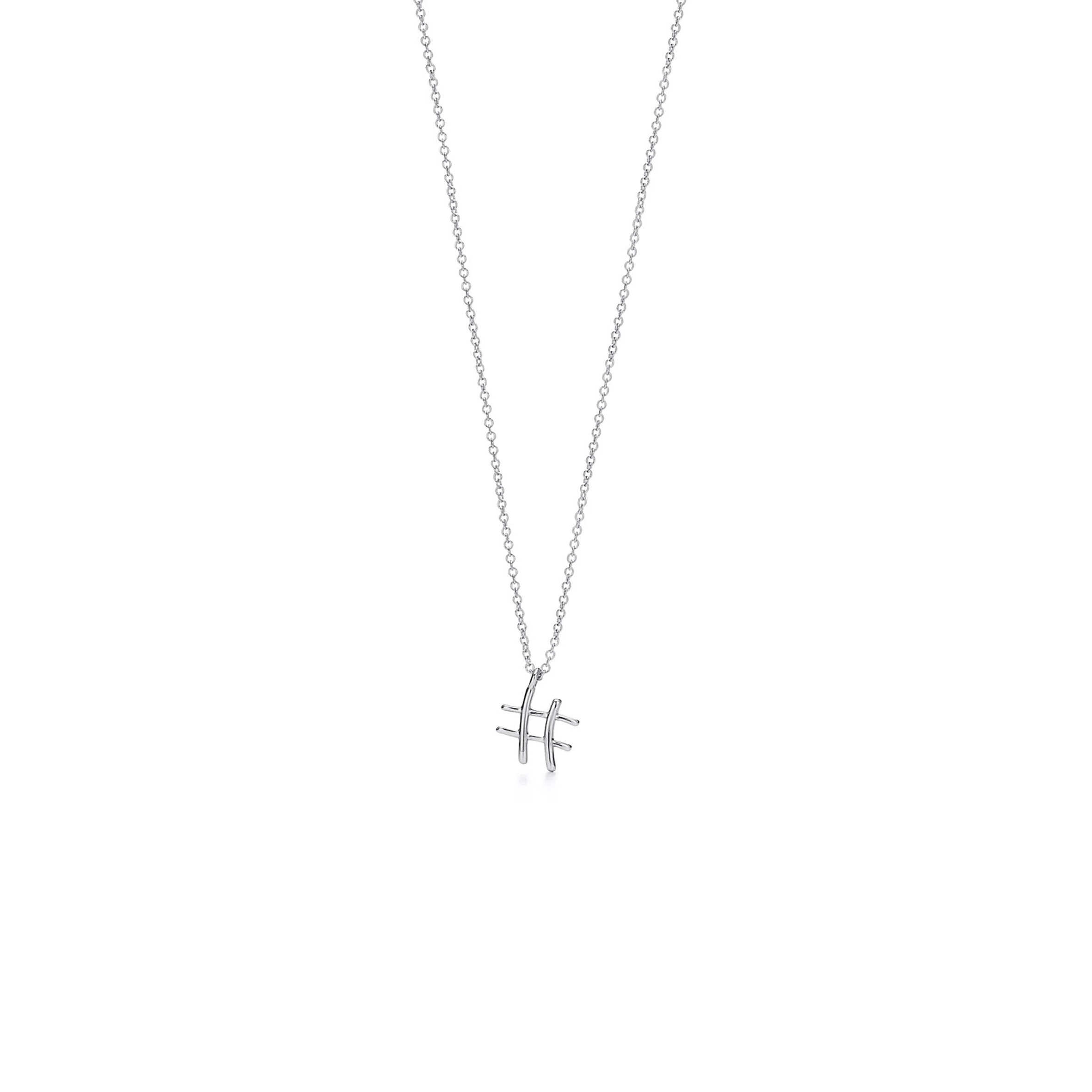 TIFFANY PALOMA'S GRAFFITI HASHTAG PENDANT 67938844 TIFFANY PALOMA'S GRAFFITI HASHTAG PENDANT 67938844